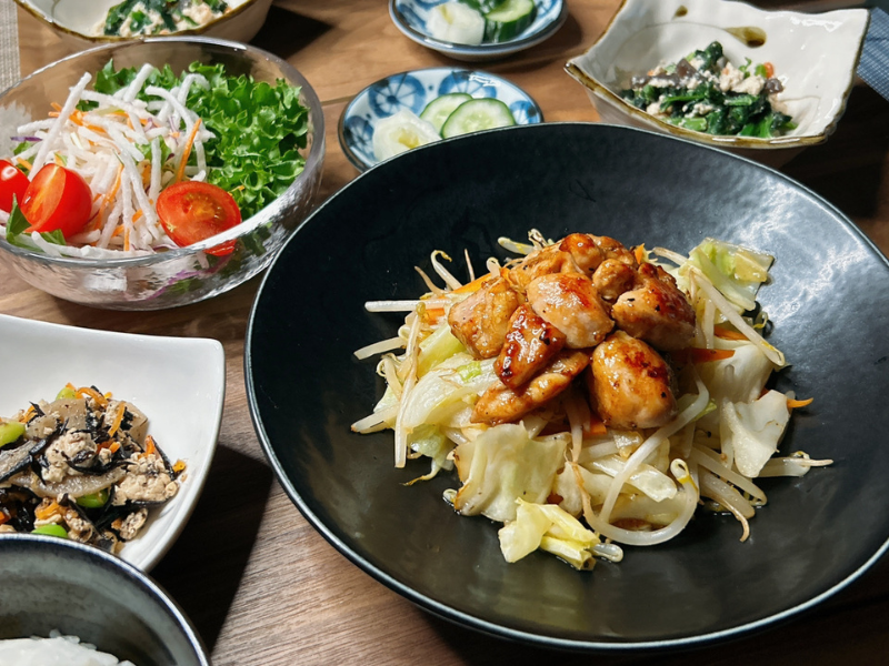 パルシステムのミールキット「産直鶏肉と野菜の山賊焼き風セット」