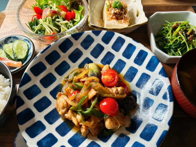 パルシステムのミールキット「産直鶏肉と夏野菜の甘酢醤油炒めセット」