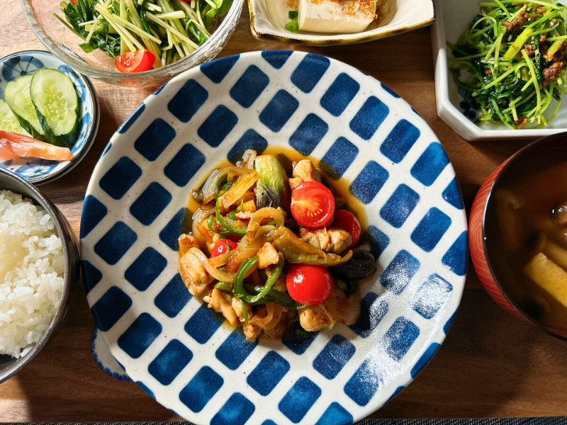 パルシステムのミールキット「産直鶏肉と夏野菜の甘酢醤油炒めセット」