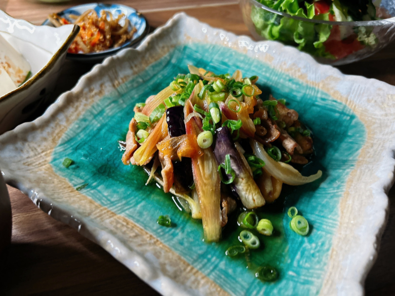 パルシステムのミールキット「産直豚肉とみょうがのポン酢炒めセット」